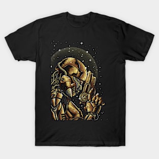 robot pray T-Shirt